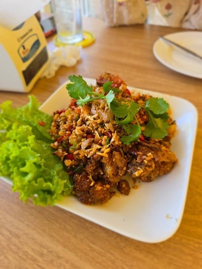 เมนูของร้าน ป้าบุญคาเฟ่7 บางแสน