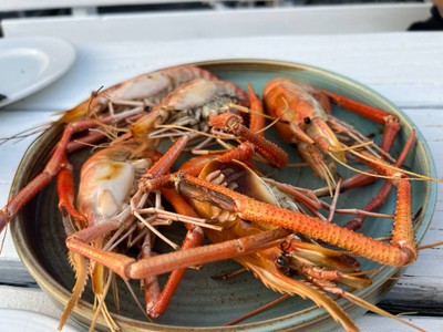 กุ้งเผา