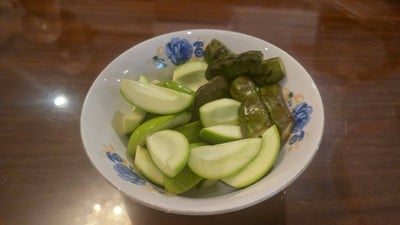 มะม่วงเบาและมะขามดอง