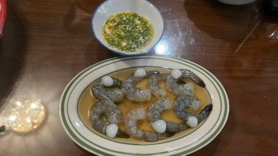 กุ้งดองน้ำปลากวน