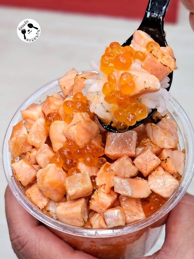 No.9 Salmon X Ikura Size L (ขนาด 12 ออนส์)