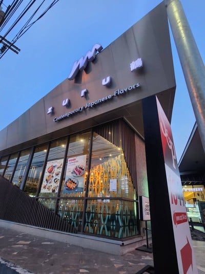 หน้าร้าน ZURU Contemporary Japanese Flavors (สาขาบางนา)