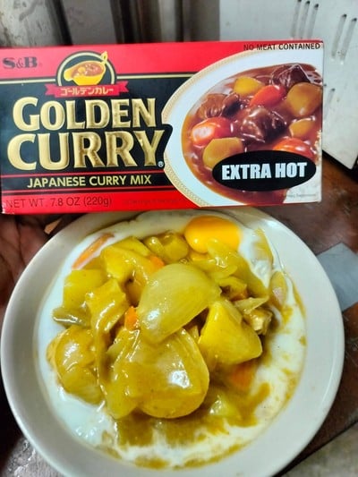 แกงกระหรี่ญี่ปุ่นเนื้ออกไก่ สูตรHOT EXTRA