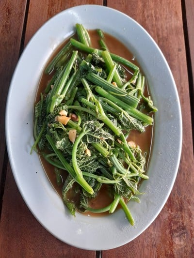 ยอดมะระผัดปลาเค็ม