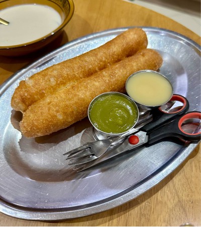 ปาท่องโก๋ สังขยา นมข้น