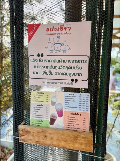 📋 เมนูแปะเอี่ยว.