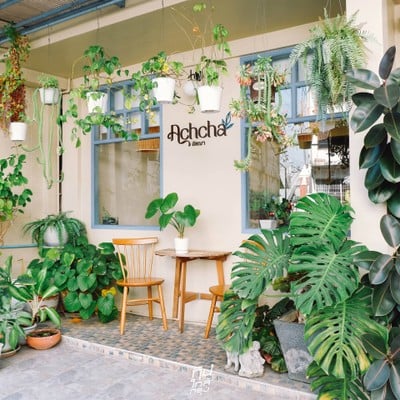 Achcha Cafe “อัฌชา คาเฟ่” คาเฟ่ลับสุดคิ้วท์ ย่านอิสรภาพ