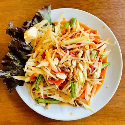 ตำไทยไข่เค็ม