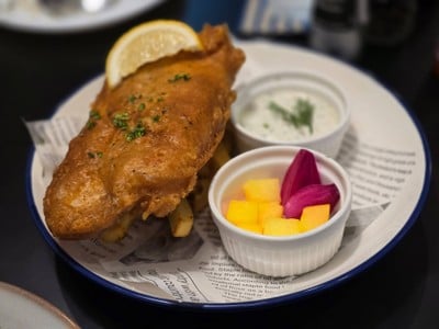Crispy BEER-BATTERED Fish