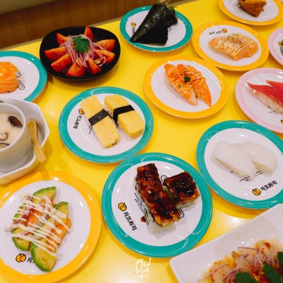 Genki Sushi ซูชิสายพานเสิร์ฟด้วยรถไฟความเร็วสูงส่งถึงโต๊ะ!!