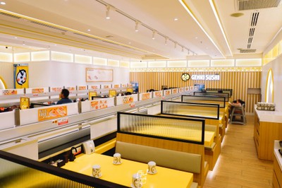 Genki Sushi ซูชิสายพานเสิร์ฟด้วยรถไฟความเร็วสูงส่งถึงโต๊ะ!!