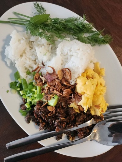 เมนูของร้าน เปิง โฮม คุ๊ก (ข้าวซอย)