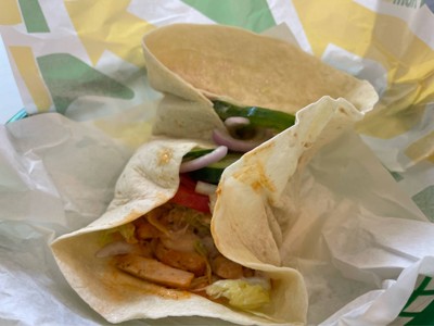 Wrap ไก่บูลโกกิและทูน่า