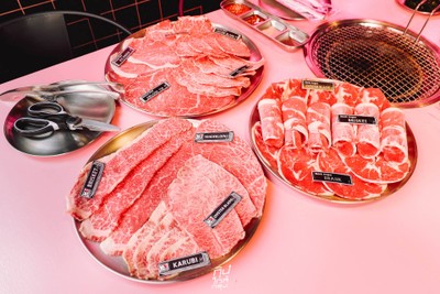 Mannaja Charcoal Grilled Houseบุฟเฟ่ต์ปิ้งย่างเกาหลีพรีเมียม