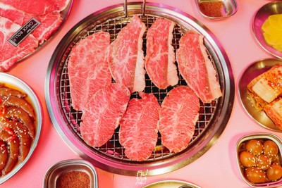 Mannaja Charcoal Grilled Houseบุฟเฟ่ต์ปิ้งย่างเกาหลีพรีเมียม