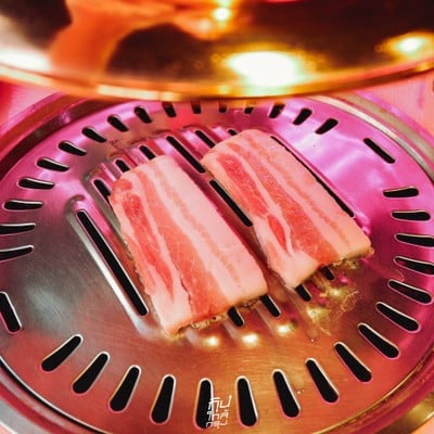 Mannaja Charcoal Grilled Houseบุฟเฟ่ต์ปิ้งย่างเกาหลีพรีเมียม