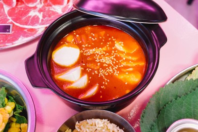 Mannaja Charcoal Grilled Houseบุฟเฟ่ต์ปิ้งย่างเกาหลีพรีเมียม