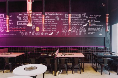 Mannaja Charcoal Grilled Houseบุฟเฟ่ต์ปิ้งย่างเกาหลีพรีเมียม