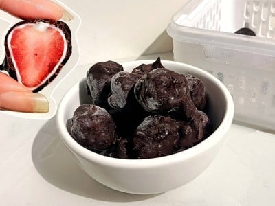 วิธีทำ สตอเบอร์รี่เคลือบช็อกโกแลต วิธีทำ สตอเบอร์รี่เคลือบช็อกโกแลต