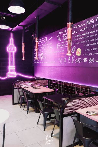 Mannaja Charcoal Grilled Houseบุฟเฟ่ต์ปิ้งย่างเกาหลีพรีเมียม