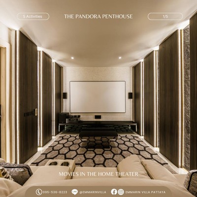 Pandora Pent House พูลวิลล่าสุดหรู ใกล้ทะเล 70 เมตร