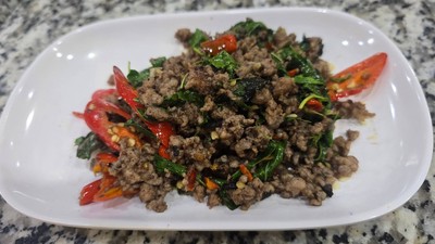 กะเพราหนำเลี๊ยบ