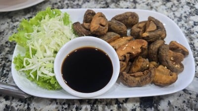 เห็ดหอมสดคั่วซีอิ๊ว