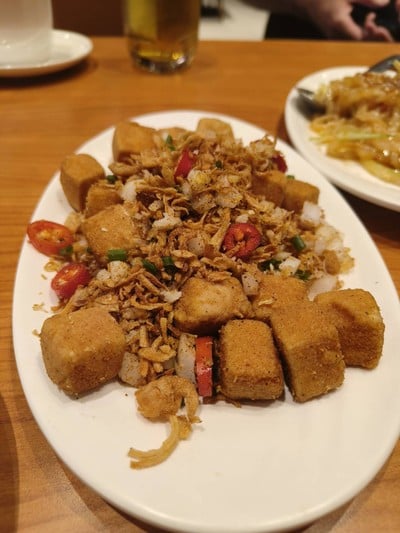 เต้าหู้ทอดพริกเกลือ