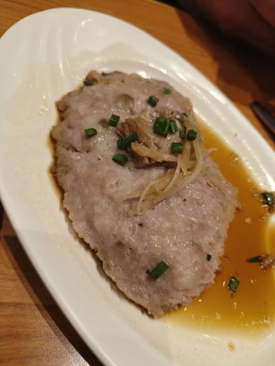 หมูสับนึ่งปลาเค็ม