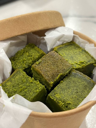 nama matcha brownies