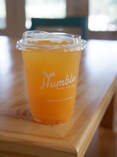 น้ำส้มคั้นสด