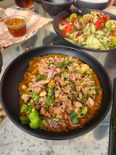ลาบหมู 80฿