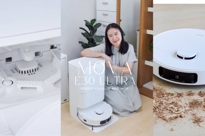“Mova E30 Ultra” หุ่นยนต์ดูดฝุ่นถูพื้นอัจฉริยะ