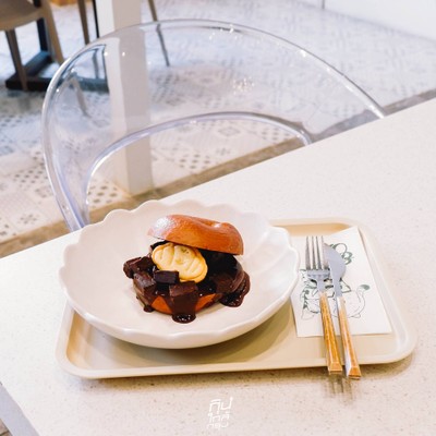 Onethird Bakehouse คาเฟ่สุดคิ้วท์ เบเกิลโฮมเมด ย่านลาซาล