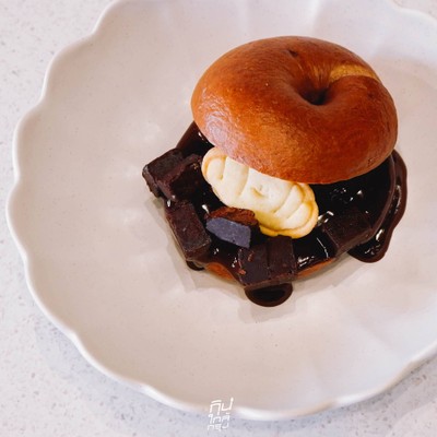 Onethird Bakehouse คาเฟ่สุดคิ้วท์ เบเกิลโฮมเมด ย่านลาซาล
