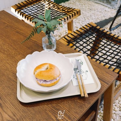 Onethird Bakehouse คาเฟ่สุดคิ้วท์ เบเกิลโฮมเมด ย่านลาซาล
