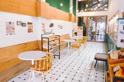 Onethird Bakehouse คาเฟ่สุดคิ้วท์ เบเกิลโฮมเมด ย่านลาซาล