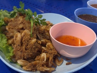 กุ้งฝอยทอด