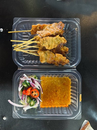 ชุดเล็ก หมูสะเต๊ะ 10 ไม้