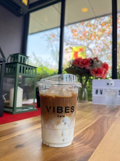 ลาเต้เย็น