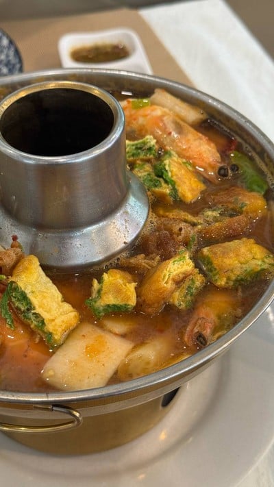 แกงส้มชะอมไข่กุ้ง