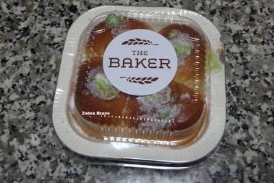 ขนมปังสังขยาใบเตย