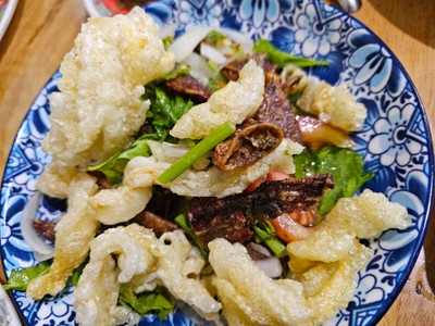 ยำสามกรอบ