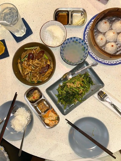 ผักบุ้งผัดกะปิซัมเบา