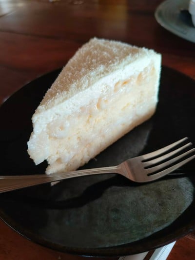 Coconut Custard Cake