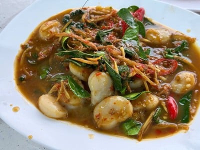 เอ็นหอยผัดฉ่า