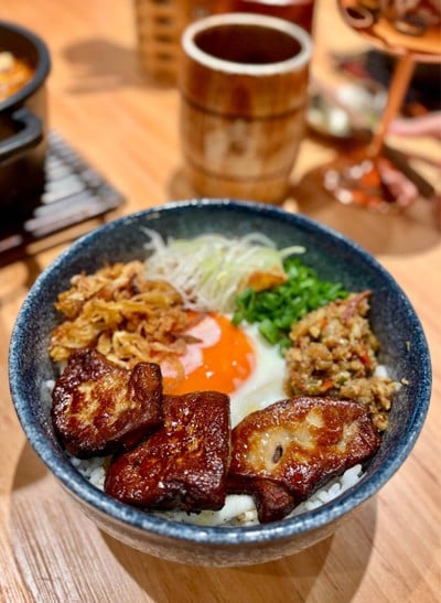 🍛 Lady Boss Foie Gras On Rice. (Price 148 HKD.)