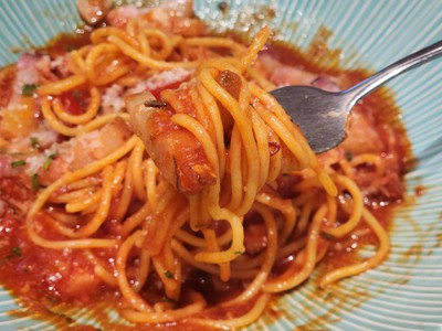 Bacon Spicy Tomato Sauce
