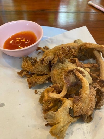 เห็ดภูฏานทอดกรอบ