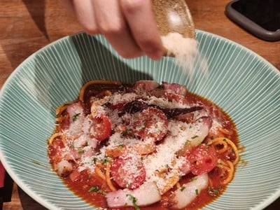 Bacon Spicy Tomato Sauce